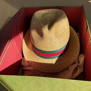 Gucci Fedora size xl 59 I'm Brand new in Box
